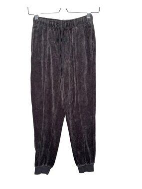 Fear Of God Essentials Womens Grey Iron Velour Lounge Jogger Pants XXS